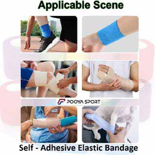باند و چسب ورزشی ضد آب آندر تیپ مچ دست و پا elastic bandage چریکی