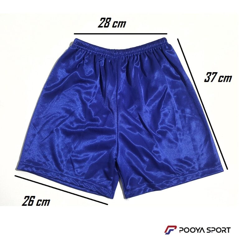 شورت ورزشی آستر دار پسرانه 7 تا 14 سال پویا POOYA