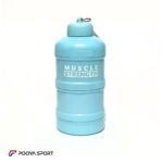 جا پودری و قرصی و فانل پروتئین ورزشی MUSCLE وارداتی 3 طبقه