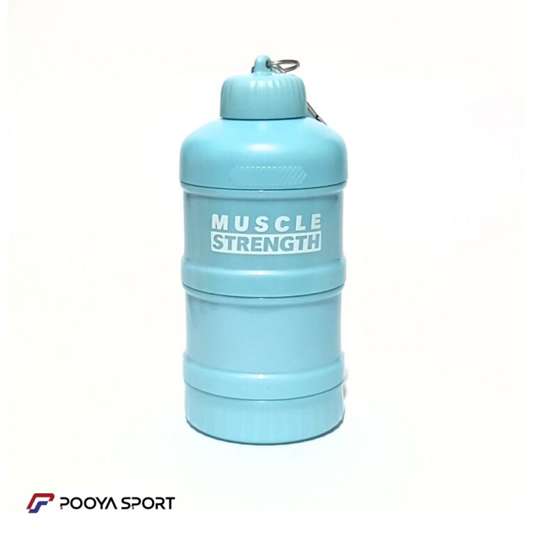 جا پودری و قرصی و فانل پروتئین ورزشی MUSCLE وارداتی 3 طبقه