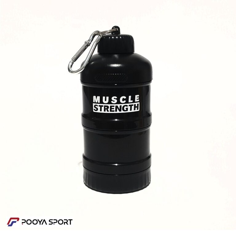 جا پودری و قرصی و فانل پروتئین ورزشی MUSCLE وارداتی 3 طبقه