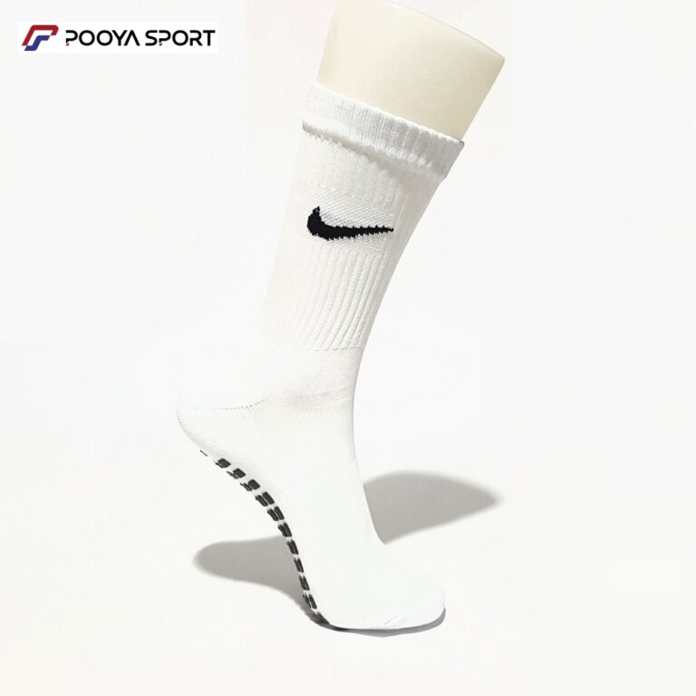 جوراب ورزشی استپ دار حوله ای نایک Nike ساق متوسط سفید