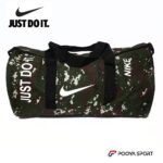 ساک ورزشی نایک NIKE گرد سایز متوسط چریکی