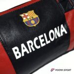 ساک ورزشی چرم بارسلونا Barcelona سایز متوسط