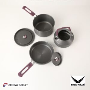 ست ظروف دو نفره اسنوهاک snowhawk کد SN-T112