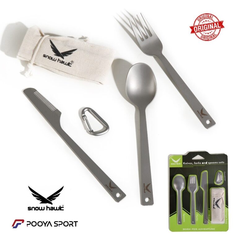 ست قاشق چنگال کمپینگ اسنوهاک snowhawk کد SN-C6134