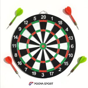 تخته دارت کوچک 12 اینچ Sunlin دو رو