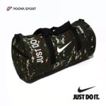 ساک ورزشی نایک NIKE گرد سایز متوسط چریکی