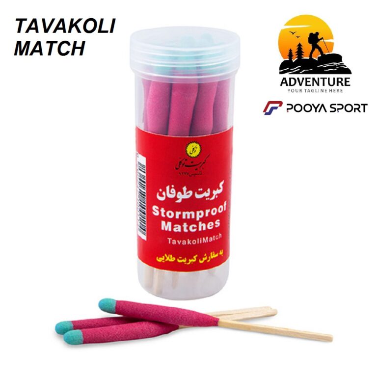 کبریت ضدآب و ضد طوفان بسته 10 عددی بلند توکولی TAVAKOLI MATCH