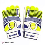دستکش دروازه بانی بچه گانه 5 تا 12 سال فنر دار Arsenal