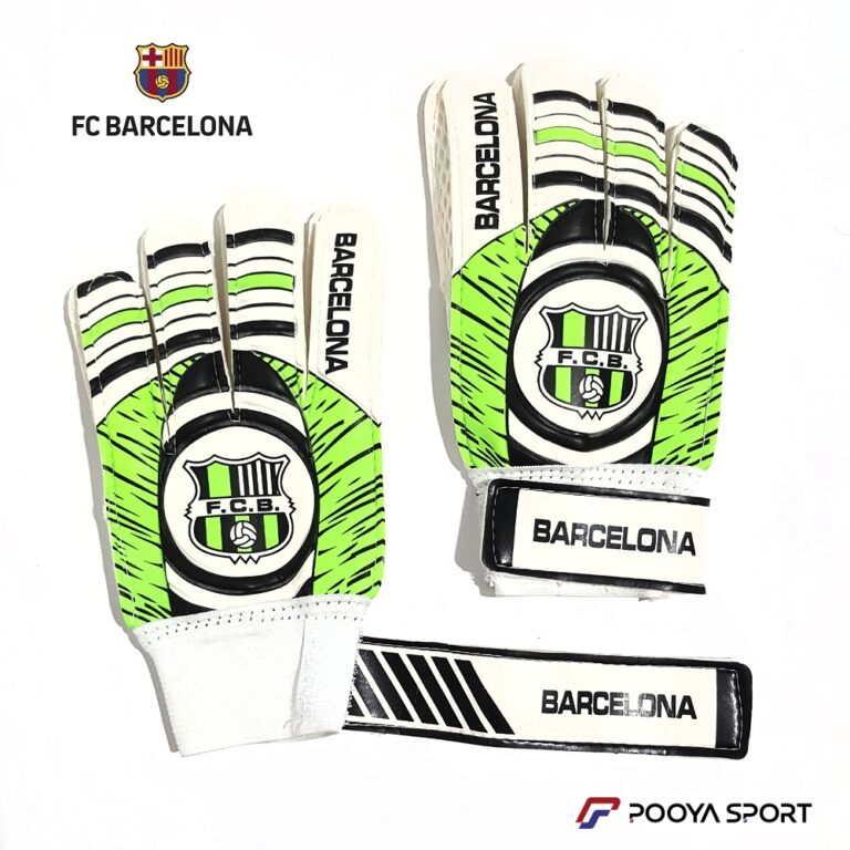 دستکش دروازه بانی بچه گانه 5 تا 12 سال فنر دار FC Barcelona