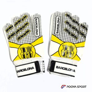 دستکش دروازه بانی پسرانه 5 تا 12 سال فنر دار FC Barcelona