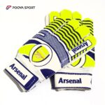 دستکش دروازه بانی بچه گانه 5 تا 12 سال فنر دار Arsenal
