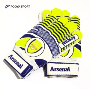 دستکش دروازه بانی بچه گانه 5 تا 12 سال فنر دار Arsenal