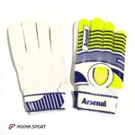 دستکش دروازه بانی بچه گانه 5 تا 12 سال فنر دار Arsenal
