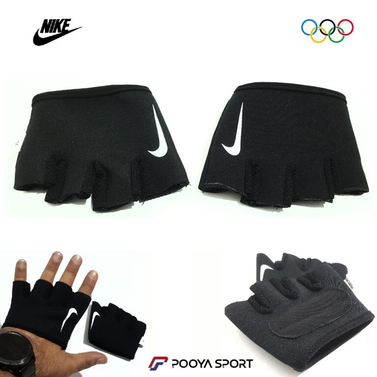 دستکش کراس فیت نیمه انگشتی حرفه ای NIKE خارجی